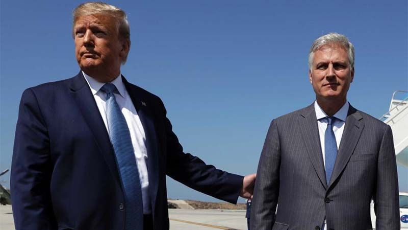 El asesor de Seguridad Nacional de Trump da positivo por Covid-19