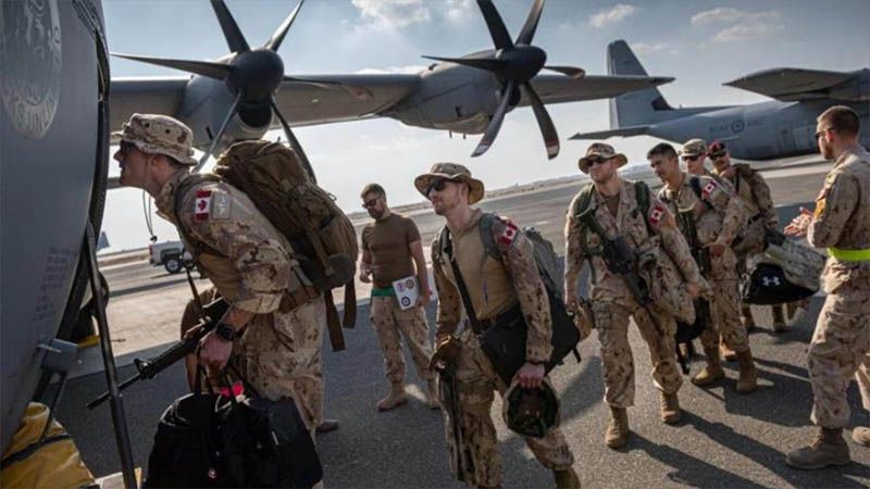 Canad&aacute; reduce el n&uacute;mero de sus tropas en Asia Occidental
