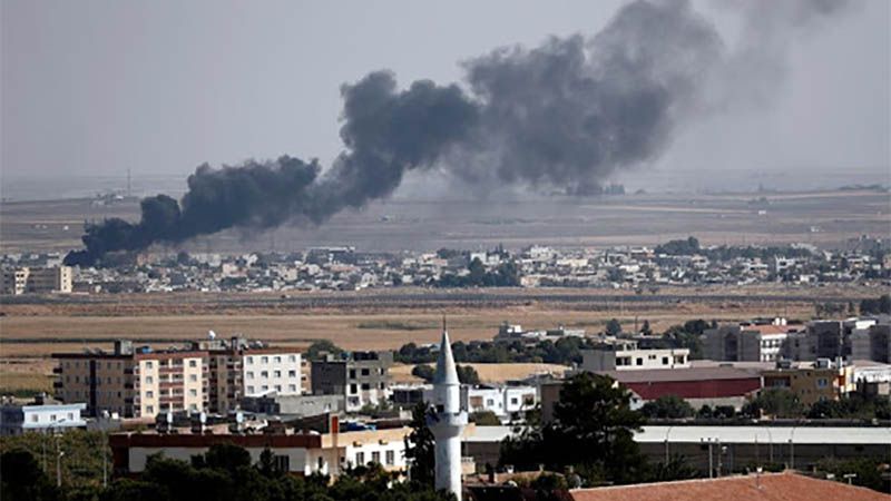 Dos helic&oacute;pteros militares de EEUU atacan un puesto de control del Ej&eacute;rcito sirio