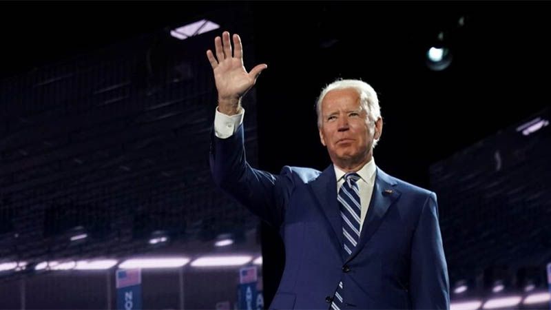 Biden acepta candidatura presidencial y promete acabar con &ldquo;el cap&iacute;tulo oscuro de la Historia de EEUU&rdquo;