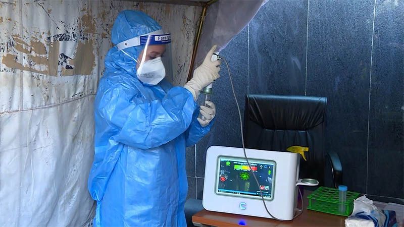 Ir&aacute;n presenta un sistema para detectar el coronavirus en 30 segundos