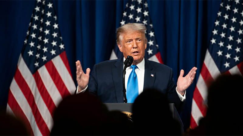 Trump acepta oficialmente postularse para un segundo mandato del Partido Republicano