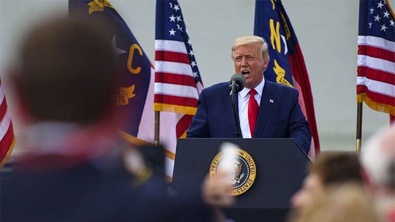 Trump insta a sus seguidores a votar dos veces en las elecciones de noviembre