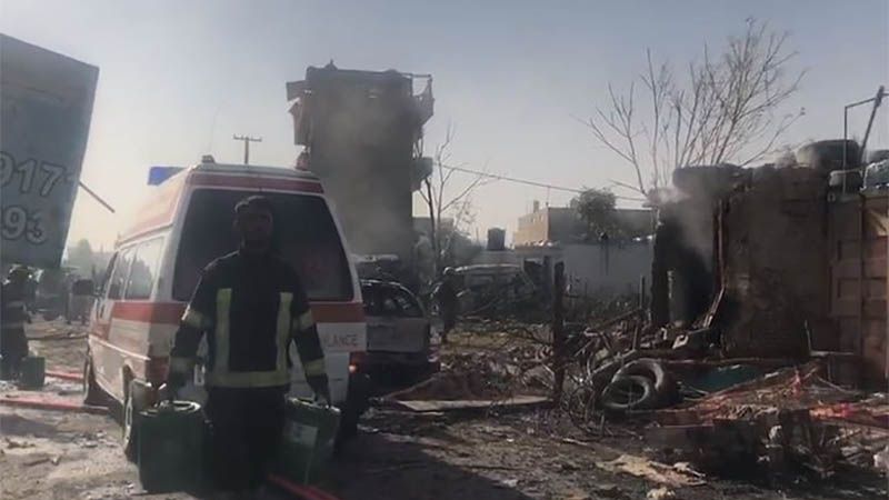 El vicepresidente de Afganist&aacute;n sale ileso de un atentado contra su convoy en Kabul