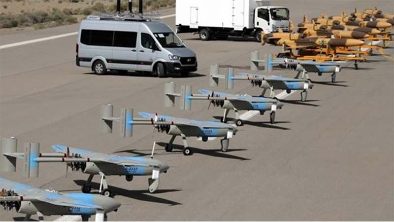Cuerpo de Guardianes de Ir&aacute;n recibe 188 drones y helic&oacute;pteros de fabricaci&oacute;n nacional