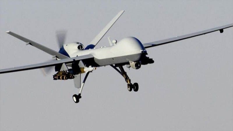 Un dron esp&iacute;a estadounidense cae en el noreste de Siria
