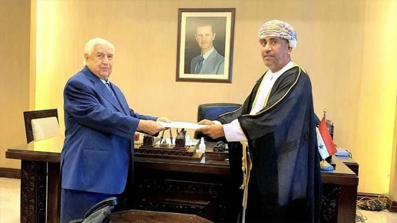 Om&aacute;n, primer Estado &aacute;rabe en reinstaurar a su embajador en Siria
