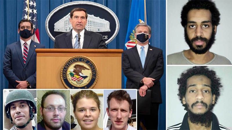 Dos terroristas de los &ldquo;Beatles&rdquo;, extraditados y acusados en EEUU por la muerte de cuatro americanos