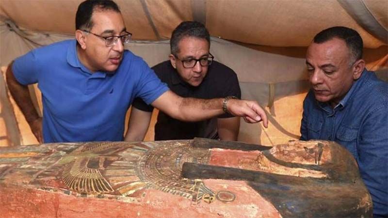 Hallan en Egipto m&aacute;s de 80 sarc&oacute;fagos de 2.500 a&ntilde;os de antig&uuml;edad