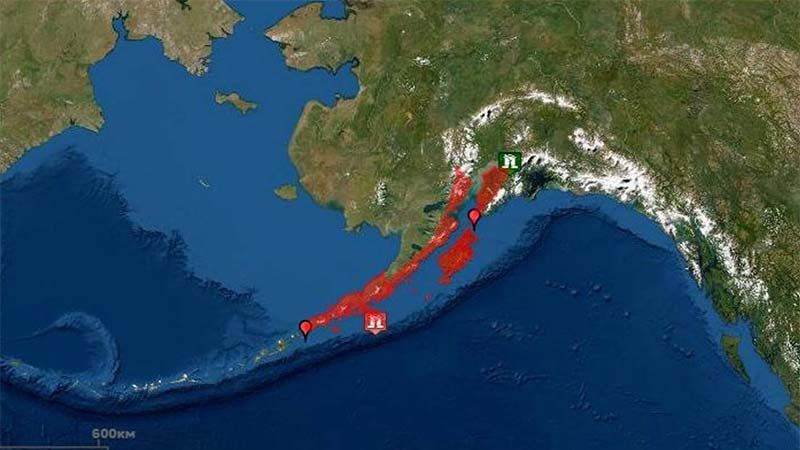 Emitan una alerta de tsunami en Alaska