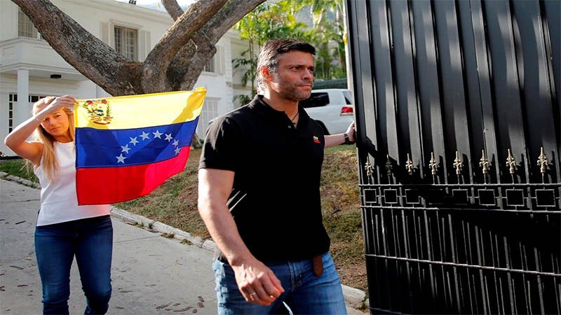 Leopoldo L&oacute;pez llega a Madrid tras huir de Venezuela
