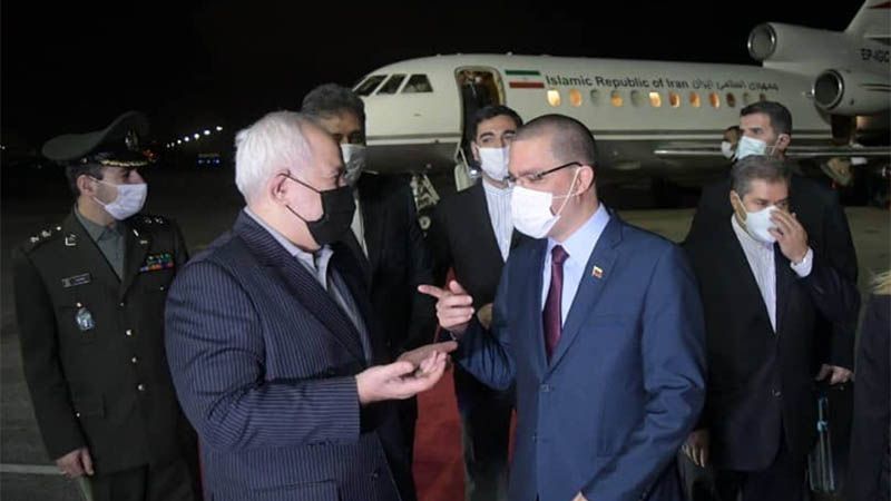 El canciller de Ir&aacute;n visita Venezuela previo a su viaje a Bolivia y Cuba