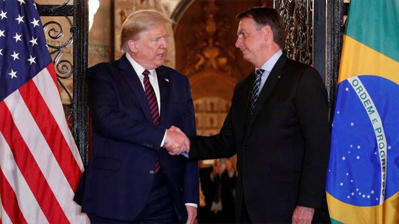 Bolsonaro se distancia de Trump: No es el m&aacute;s importante del mundo