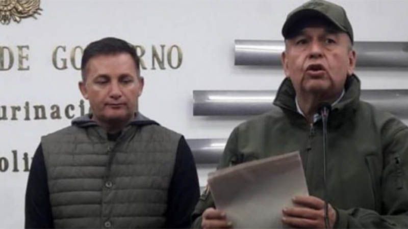 Polic&iacute;a boliviana confirma huida a Brasil de exministros pr&oacute;fugos