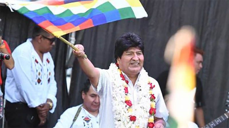 Evo Morales asume en Bolivia liderazgo del Movimiento al Socialismo
