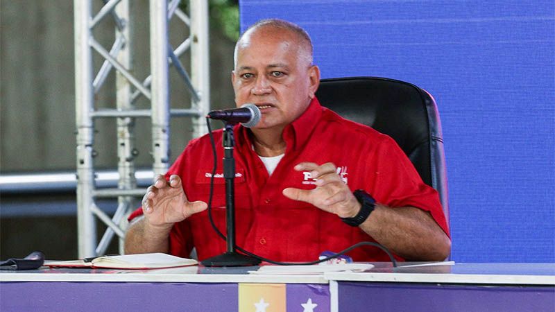 Diosdado Cabello denuncia planes para generar violencia en Venezuela