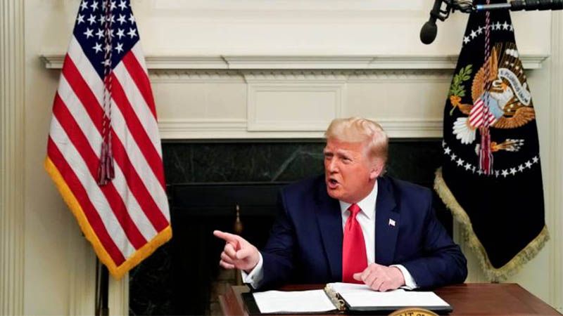 Trump asegura que abandonar&aacute; la Casa Blanca si el Colegio Electoral vota por Biden