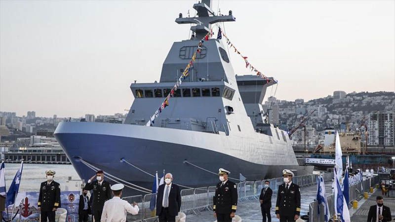 El r&eacute;gimen israel&iacute; recibe una fragata de Alemania para hacer frente a misiles de Hezbol&aacute;