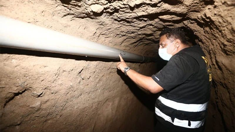 La Polic&iacute;a descubre un t&uacute;nel para una fuga de prisi&oacute;n en Per&uacute;
