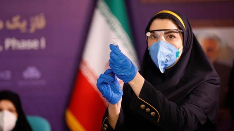 Ir&aacute;n empieza a probar su propia vacuna contra la COVID-19