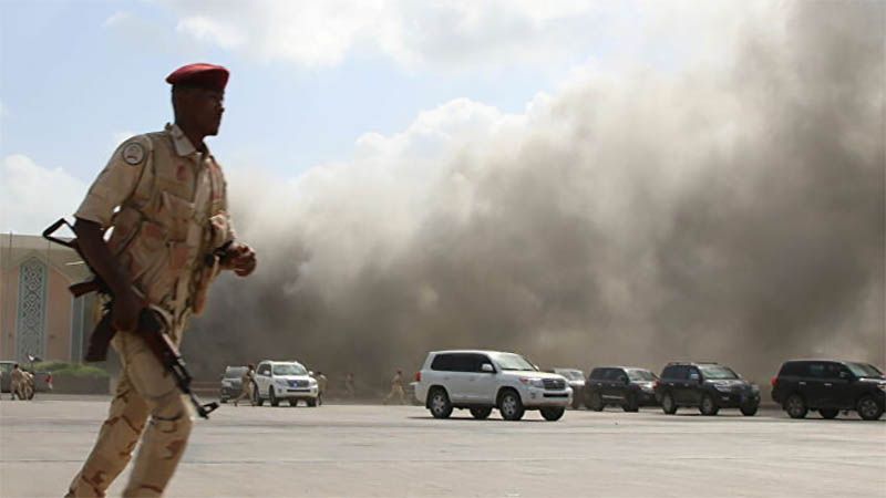 El balance del ataque contra el aeropuerto de Ad&eacute;n se eleva a 25 muertos y 110 heridos