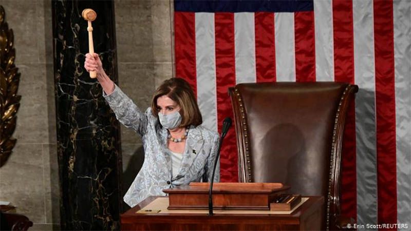 Nancy Pelosi reelegida presidenta de la C&aacute;mara de Representantes del Congreso de EEUU