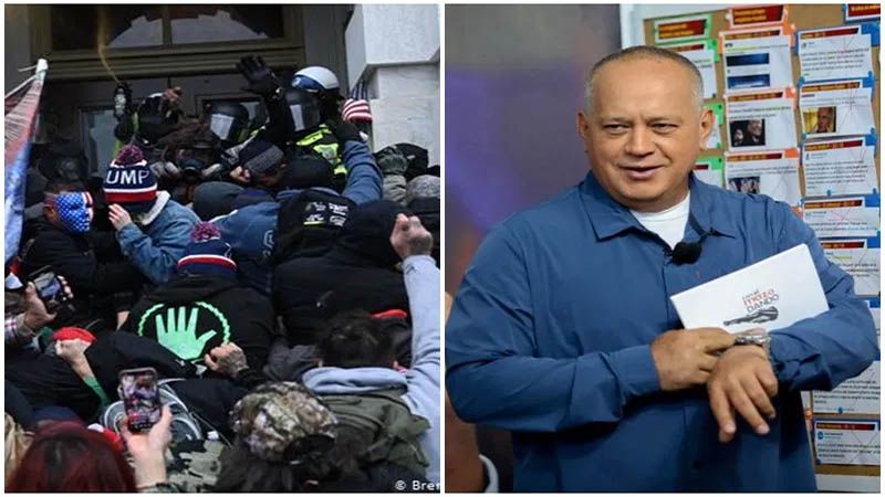 Dirigente venezolano califica a Estados Unidos como sociedad enferma