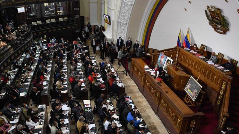 La Nueva Asamblea Nacional venezolana celebra su primera sesi&oacute;n