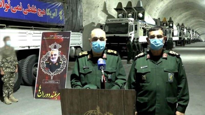 Ir&aacute;n desvela una base subterr&aacute;nea de misiles en Golfo P&eacute;rsico