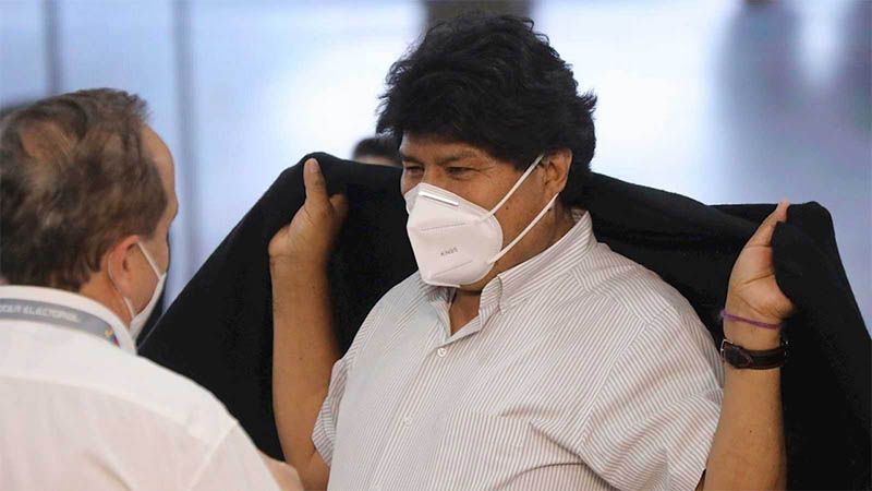 Evo Morales da positivo por coronavirus