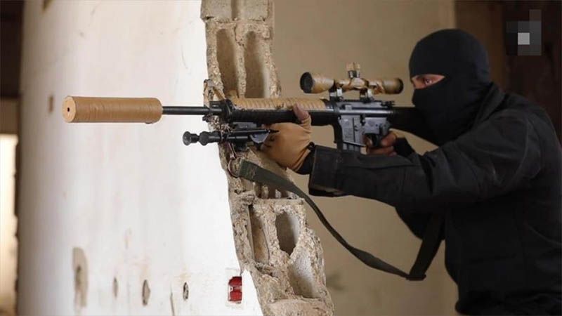 Daesh usa rifles de francotirador estadounidenses en Iraq