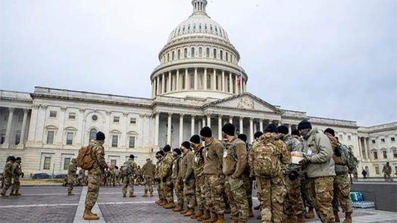 Unos 25.000 militares garantizar&aacute;n la seguridad durante la investidura de Biden