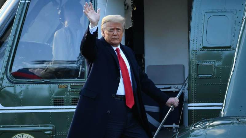 Trump abandona la Casa Blanca con un desaire a Biden y la promesa de volver