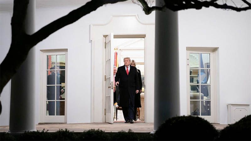 Trump abandonar&aacute; la Casa Blanca 4 horas antes de la investidura de Biden