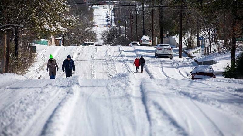 EEUU: Mueren 21 personas por las tormentas de nieve que azotan el sureste del pa&iacute;s
