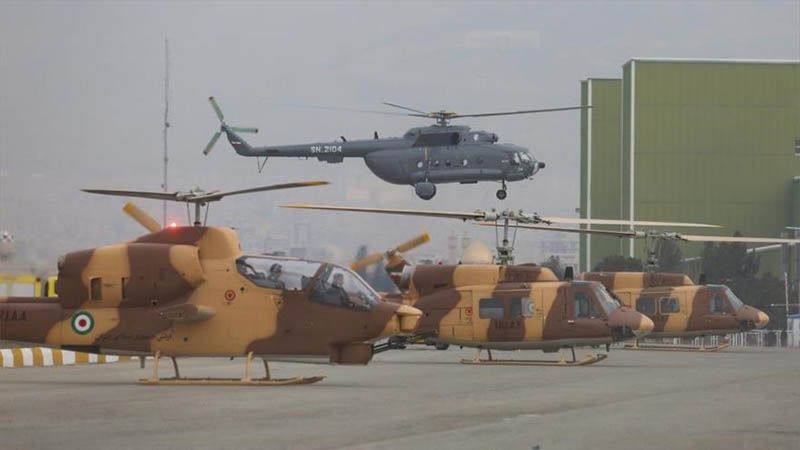 Fuerzas Armadas de Ir&aacute;n reciben nuevos aviones de combate y helic&oacute;pteros