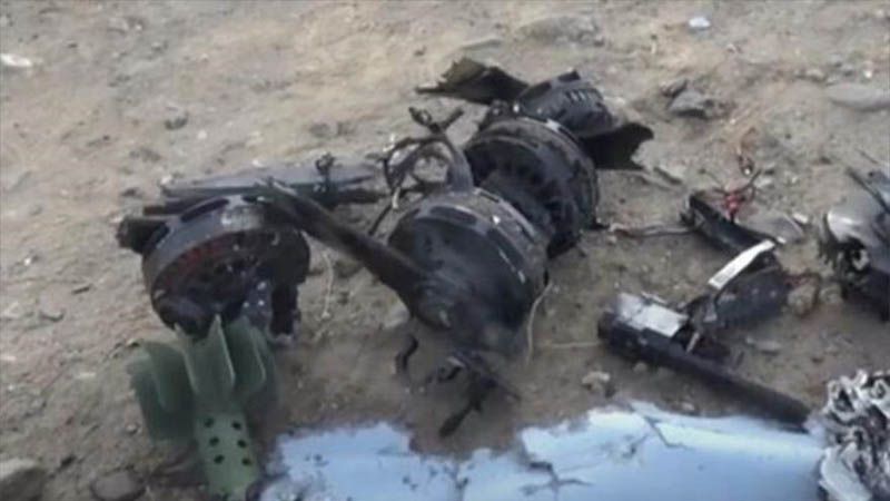 Fuerzas yemen&iacute;es derriban un dron esp&iacute;a saud&iacute;, cargado con bomba