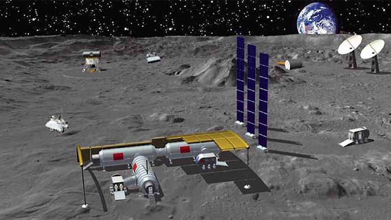 Rusia y China cooperar&aacute;n en la creaci&oacute;n de una estaci&oacute;n espacial lunar