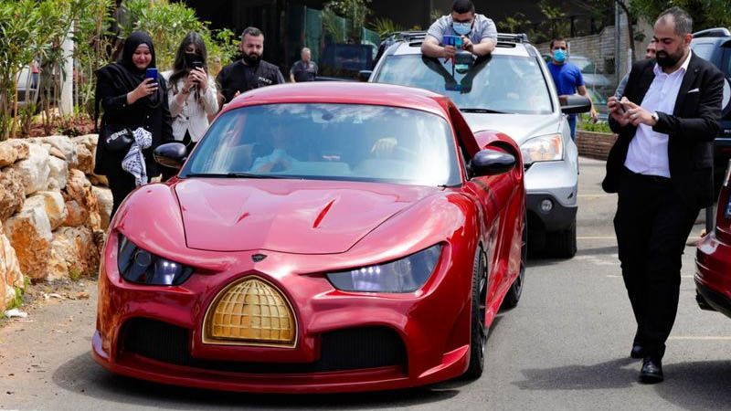 El Quds Rise, el primer auto el&eacute;ctrico &aacute;rabe, producido en L&iacute;bano