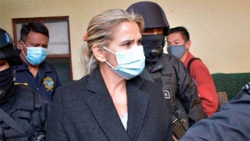Fiscal&iacute;a de Bolivia admite nueva denuncia contra expresidenta &Aacute;&ntilde;ez