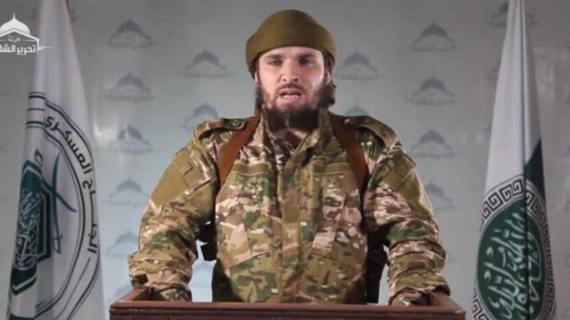 Ej&eacute;rcito sirio elimina al vocero de la mayor alianza terrorista en Idlib