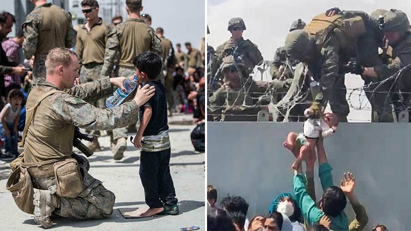 EEUU intenta mejorar su imagen mostrando a sus soldados ayudando a ni&ntilde;os en Afganist&aacute;n