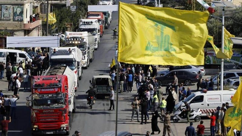Segundo convoy de combustible iran&iacute; entra en L&iacute;bano