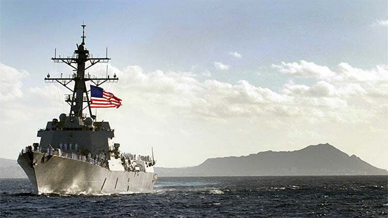 Rusia frustra intento de destructor estadounidense de entrar en el Lejano Oriente