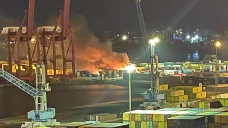 Nueva agresi&oacute;n israel&iacute; contra el principal puerto comercial de Siria