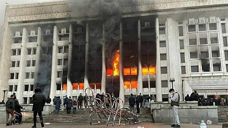 M&aacute;s de 2.100 detenidos en 24 horas en relaci&oacute;n con los disturbios en Almaty