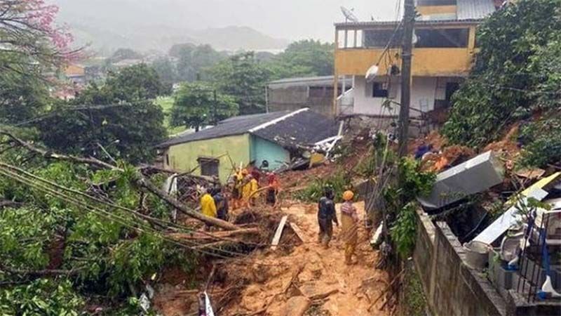 Aumenta a 18 la cifra de los fallecidos por las fuertes lluvias en R&iacute;o de Janeiro