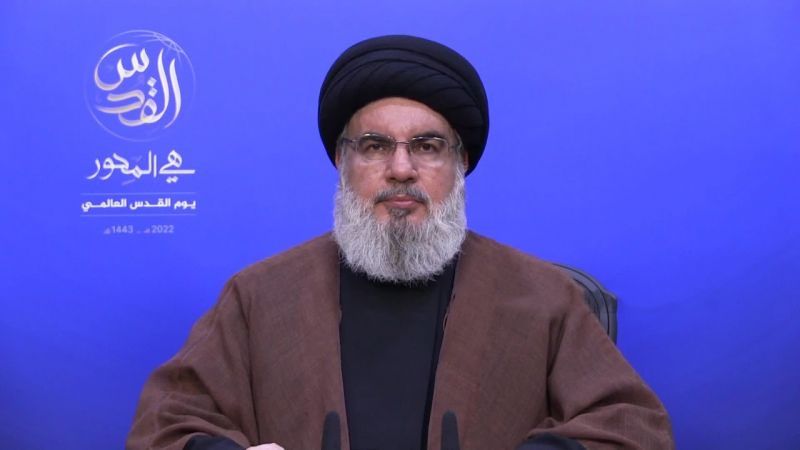 Nasrol&aacute; afirma que Hezbol&aacute; est&aacute; en la primera l&iacute;nea para defender Al-Quds