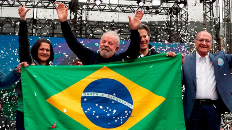 Lula promete superar los desaf&iacute;os generados por Bolsonaro en Brasil