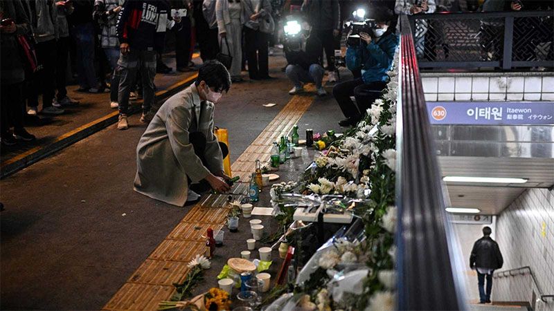 Corea del Sur llora a las v&iacute;ctimas de la mortal aglomeraci&oacute;n de Halloween
